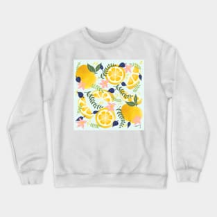 Yuzu & Flowers Crewneck Sweatshirt